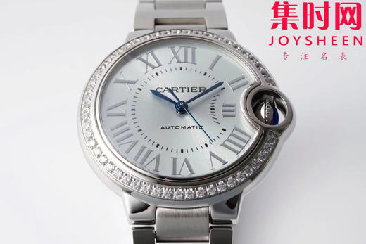 快拆版 CR卡地亚蓝气球系列 中号33mm 钻圈款 冰蓝面 女士腕表 商品图1