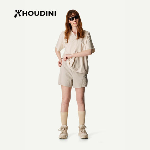 HOUDINI胡丁尼Liquid Shorts液动女户外26夏季新轻薄跑步健身短裤 860073 商品图3