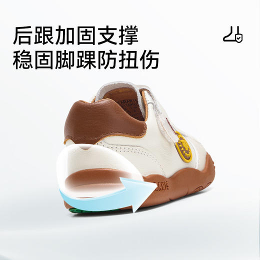 泰兰尼斯童鞋2026春季新款萌爪鞋学步鞋男女宝宝真皮儿童稳步鞋子T01T6A9074 商品图4