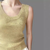 强推超百搭【糯糯叽叽！买一送一】冰丝薄款U领针织背心 女夏季2026新款嫩黄色显白 洋气外穿吊带上衣 商品缩略图6