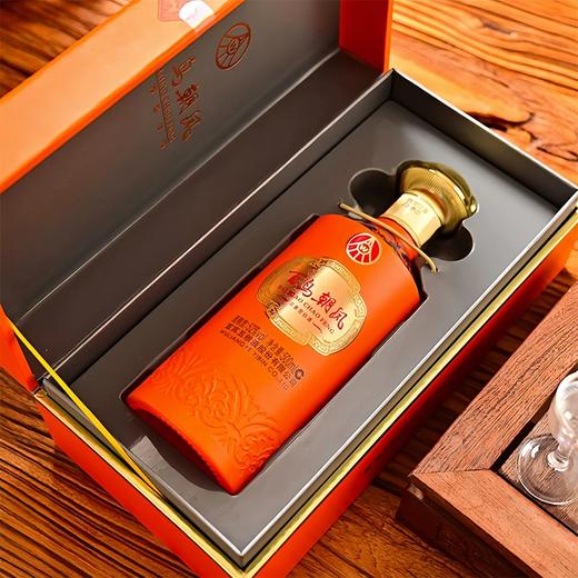 【嫡系老酒】2021年五粮液 百鸟朝凤 五彩橙 浓香型白酒 52度 500ml*6瓶整箱 商品图2