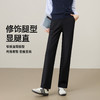 【春新品！长腿-直筒西裤】逸阳春季高腰弹力休闲通勤十分裤西装烟管裤1594 商品缩略图2