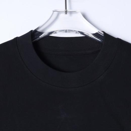 39015SDSA男装2026新款高贵轻奢撞色印花字母圆领短袖T恤百搭宽松上衣 商品图2