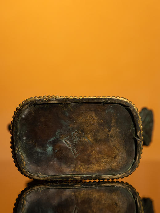 清	铜鎏金佛母大孔雀明王像 商品图4