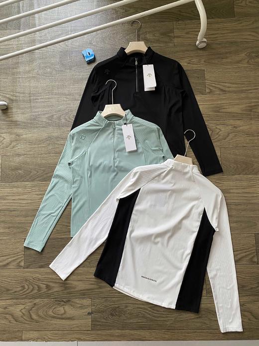 迪桑特WOMEN’S TRAINING系列女士长袖早春半拉针织衫 商品图1