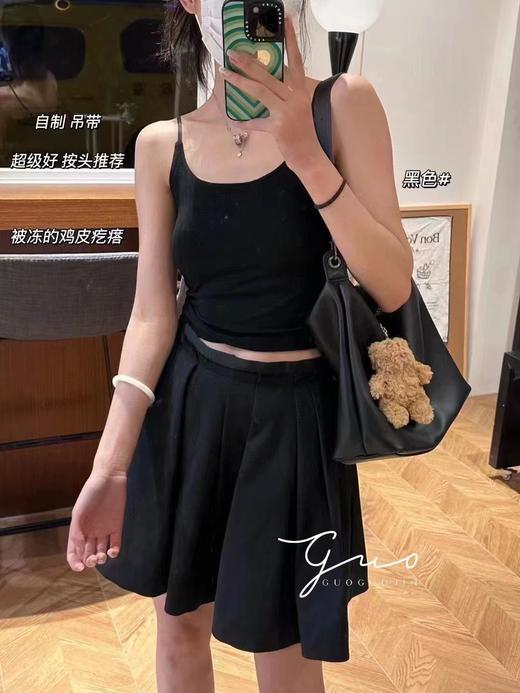 GZ买手优选内搭美背一体带胸垫外穿多巴胺吊带170795441（预售3-5天发货） 商品图2