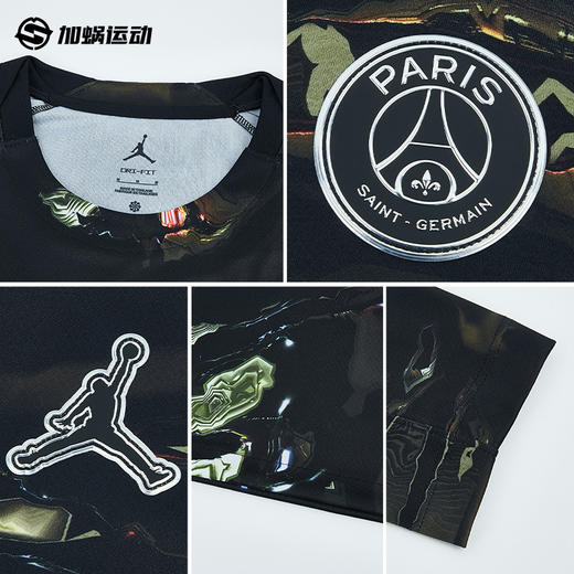 SFS正品 Nike耐克25/26赛季巴黎暗夜特别版5th长袖球迷版球衣IB3146-011 商品图2