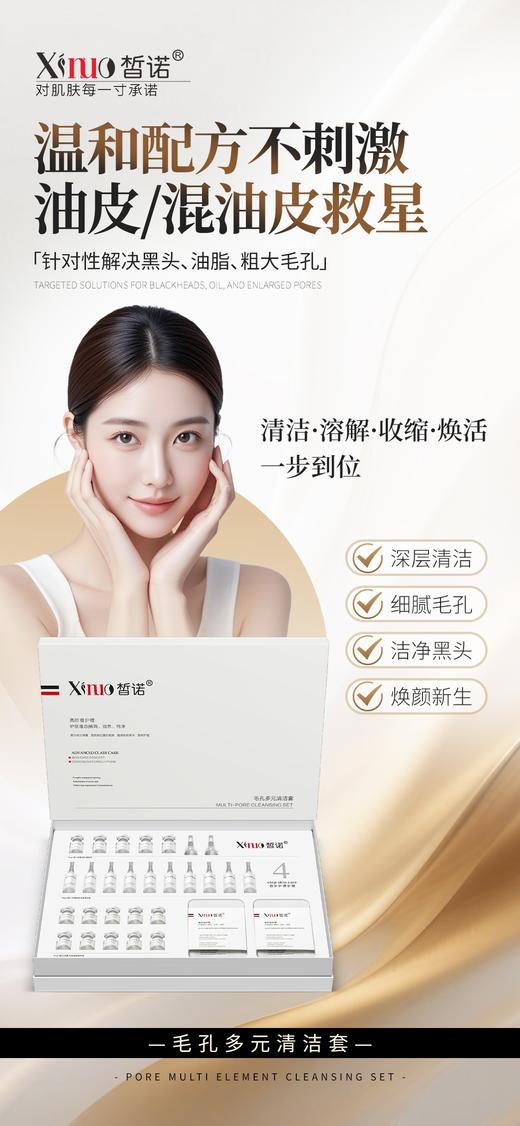 皙诺-毛孔多元清洁套 面部套 买十送一 商品图2