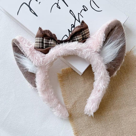 可爱百搭蝴蝶结兽耳发箍-纪念日百货门店同款170495798 商品图2