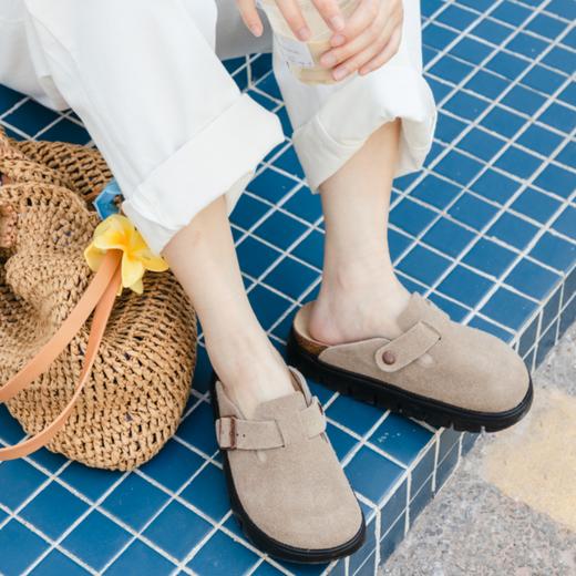 sacha厚底勃肯鞋|4.5cm厚底，软木+EVA大底，防滑耐磨，久穿不累 商品图4