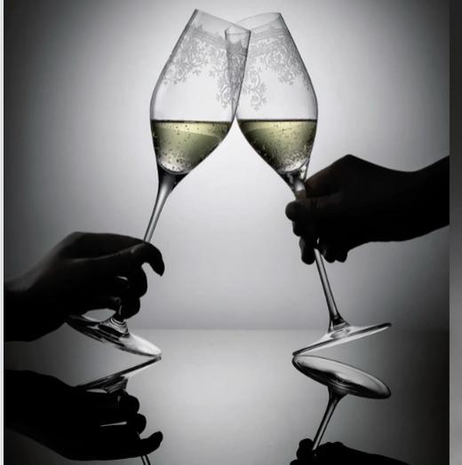 【春上新】10楼菲仕乐    Edition-香槟杯2只装（1834中古）  吊牌价1080元  活动价398元 商品图1