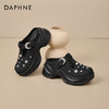 达芙妮厚底洞洞鞋女款2025夏季新款外穿小个子增高凉鞋包头半拖鞋2503026 商品缩略图11