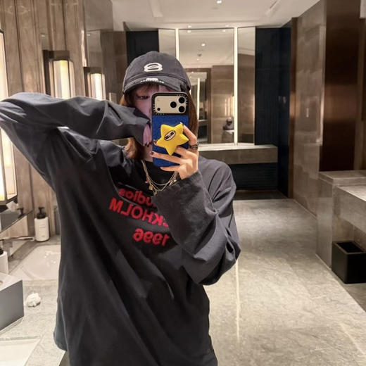 新年限定1996   棉麻混纺  静电植绒LOGO  区别市场货 商品图5