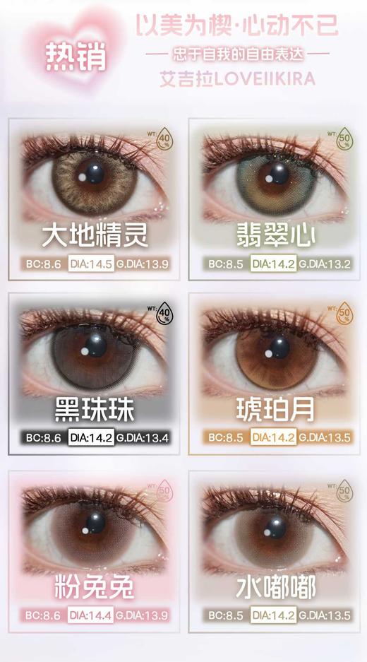 Loveiikira正品日抛88/盒148/2盒288/4盒568/10盒,珀斯的夏冷感黑茶天生冷白 商品图5