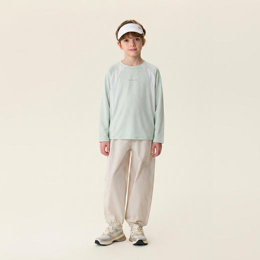 马克珍妮轻潮运动男童防晒速干网眼T恤2026年春装新款560057 商品图1