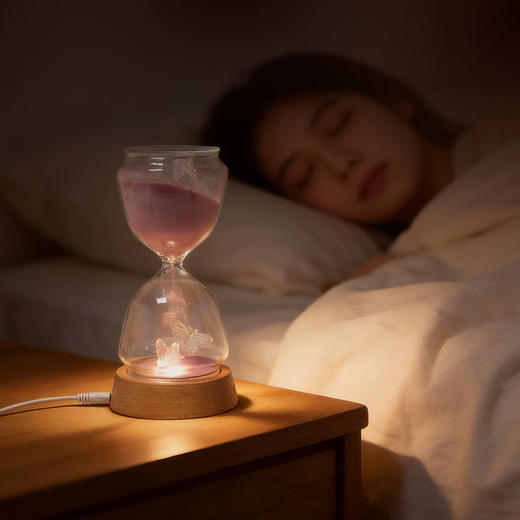 大英博物馆 博物志系列 蝴蝶安抚沙漏伴睡灯 商品图3