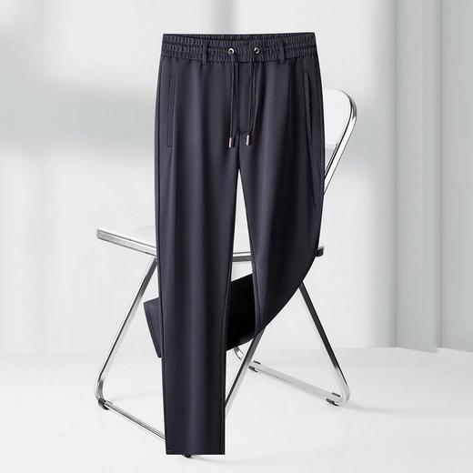 【DM】大依优型大码男装夏季薄款弹力长裤商务休闲松紧腰直筒长裤310斤 商品图3