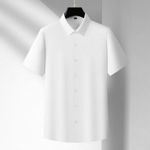 【DM】大依优型大码男装夏季封口短袖衬衫弹力商务休闲上衣T恤350斤可穿 商品图4