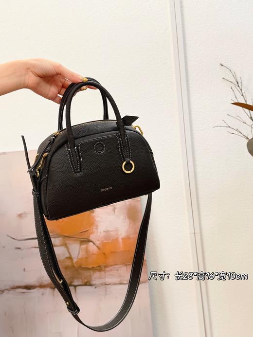 一店k （随单出的货！客供皮料+辅料！）你们闭眼留就行了！皮料饱满触感好有弹性光泽质感一眼就是好皮料！那个细致质感你们收到就知道了！质感无敌好！循迹系列mini保龄球包 /浅行hobo单肩包 商品图12