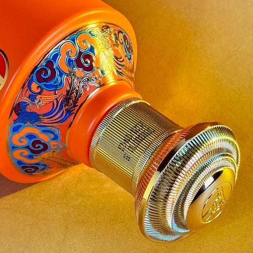 【嫡系老酒】2021年五粮液 百鸟朝凤 五彩橙 浓香型白酒 52度 500ml*6瓶整箱 商品图3