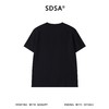 SDSA男装2026新款高贵轻奢美式拼接领口印花字母圆领长袖T恤百搭 商品缩略图4