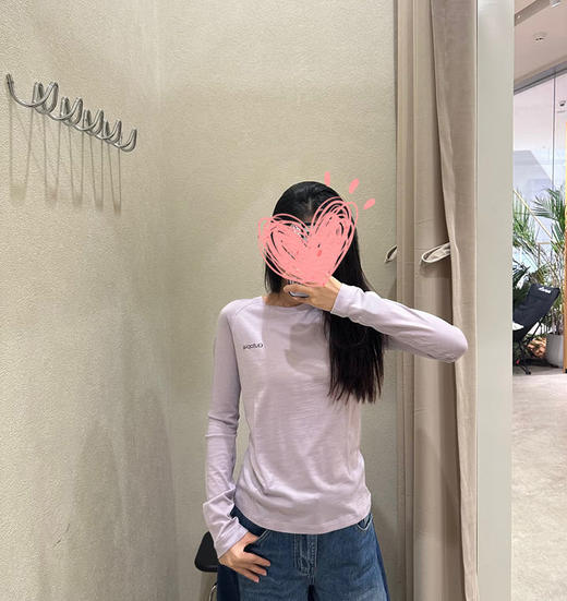 点此购买 遨托邦春秋季女士超细美利奴羊毛干爽长袖T恤 zc 342208 商品图9