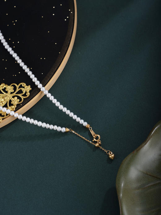 子佩集【瑞雪霜华】银S925珍珠惜王妃耳钉【ZZXL051】镀金雪花2602 商品图3