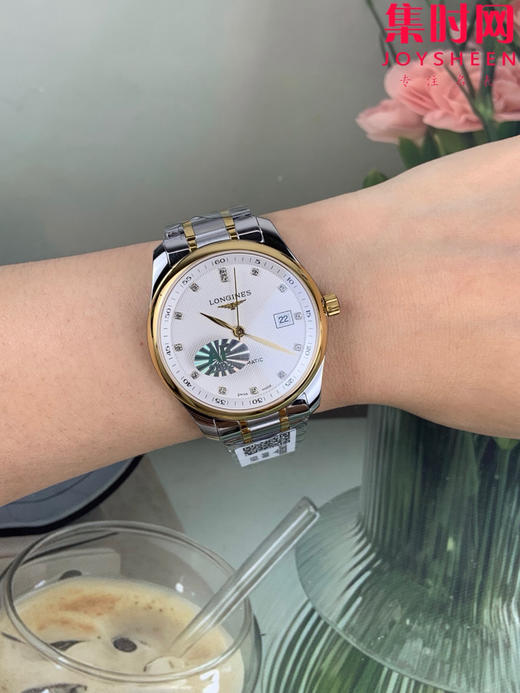AF浪琴名匠3点历系列 名匠40mm 间金钻面 男士腕表
机芯：搭载2892改L888.5 商品图8