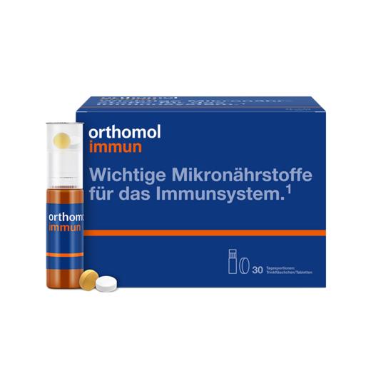 【效期27年3】Orthomol 奥适宝 亚精胺焕龄CP饮 冲剂+片剂  30包/盒 熟龄肌抗衰祛黄提亮 保税仓发货 商品图1