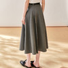 芳外新款简约通勤半身裙显瘦西装高腰A字裙女8T23CI1028 商品缩略图3