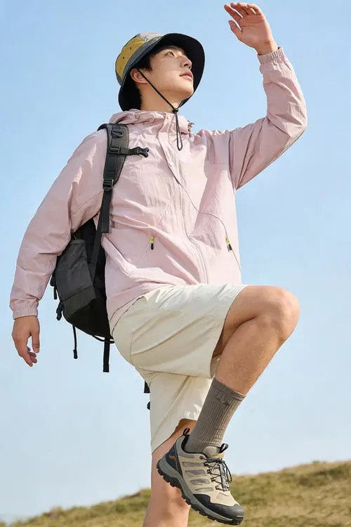 【2件立减30元】Schenvega鸟家平替情侣马卡龙色系防晒衣 E52-9268