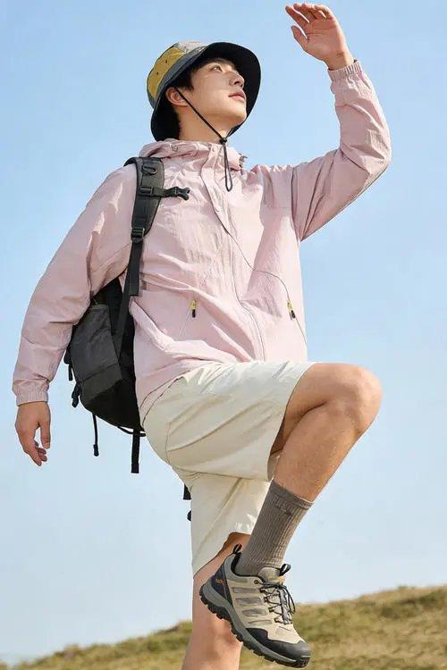 【2件立减30元】Schenvega鸟家平替情侣马卡龙色系防晒衣 E52-9268 商品图0