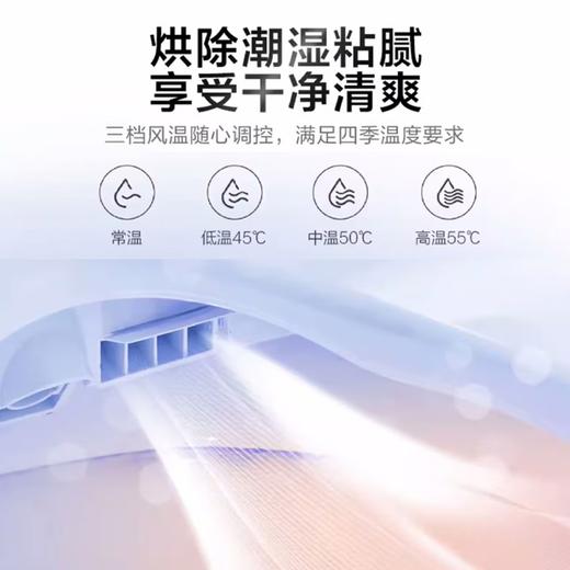 海尔（Haier）智能马桶盖活水即热暖风烘干富氧水疗儿童清洗座圈加热DF-41Plus 商品图4