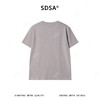 SDSA男装2026新款高贵轻奢美式拼接领口印花字母圆领长袖T恤百搭 商品缩略图4