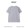 SDSA男装2026新款高贵轻奢撞色刺绣字母假两件圆领短袖T恤百搭 商品缩略图4