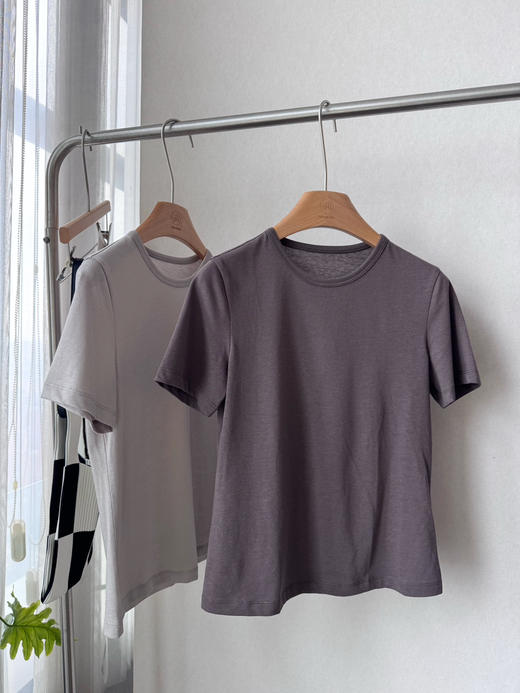 【棉麻之美】噢蜜ooomeooo正肩小圆领防晒T 商品图13