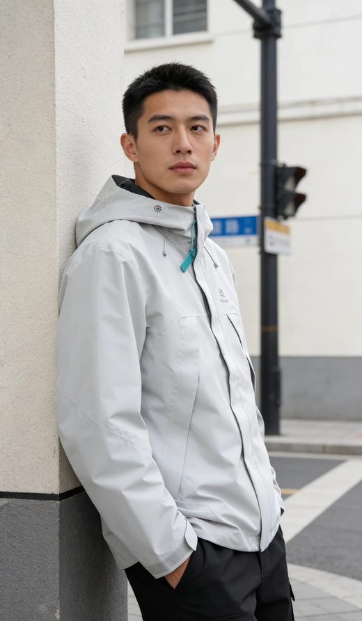 一店k （硬货！可扫码！）Filter-Tec 2L科技面料！春天味道的冲锋衣！防风防水透湿！户外是我们的舒适区！轻装徒步！石头家情侣鲁朗连帽冲锋衣 商品图5