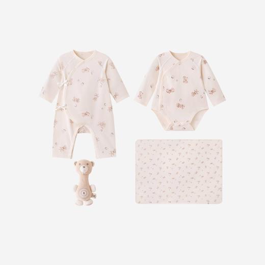 YEEHOO寝具j6-0熊泡综合礼盒原棉色YMLAJ0S002A 商品图1