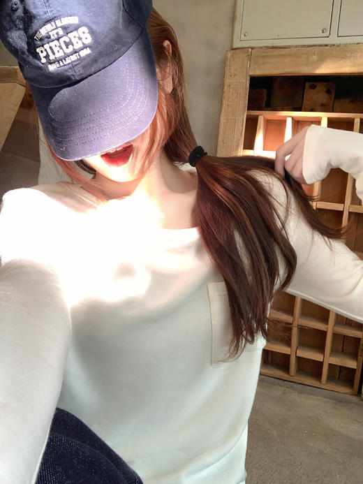 <曾小咸推荐>3.16现货秒杀 ！微信超特价！韩系2色休闲长袖T 日常109.99 立减50 秒杀59.99！！磨毛直筒休闲裤（常规） 秒杀79.99！！ 商品图5