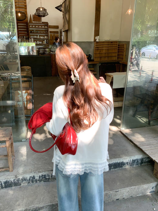 <曾小咸推荐>3.16现货秒杀 ！微信超特价！韩系蕾丝下摆t恤 日常159.99 立减80 秒杀79.99！红色马甲 秒杀59.99！加绒牛仔裤 秒杀99.99！ 商品图13