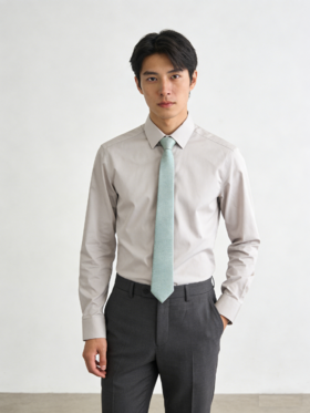 G2000男装SS26商场新款【免烫防皱】纯棉时尚剪裁衬衫61121312