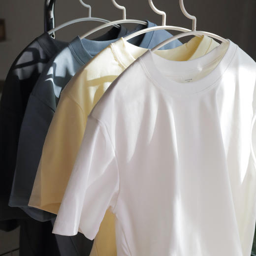 【158元3件】高品质丝光棉T恤  狂野橘子 柔顺丝滑触感 细腻丝光 定染6色【只拍1件不发货，3件起拍】 商品图0