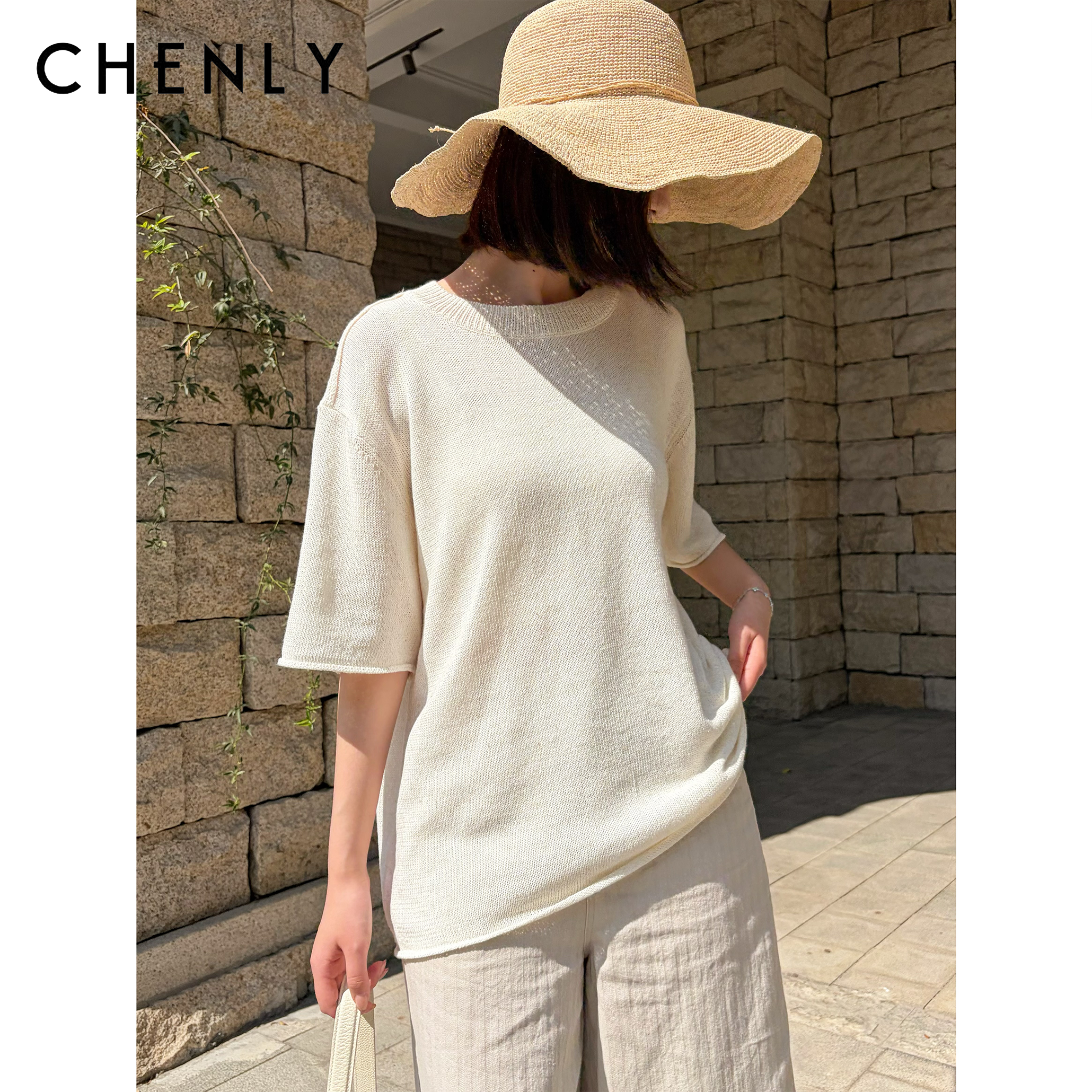 尘衣｜26SS圆领花色和纸纱短袖