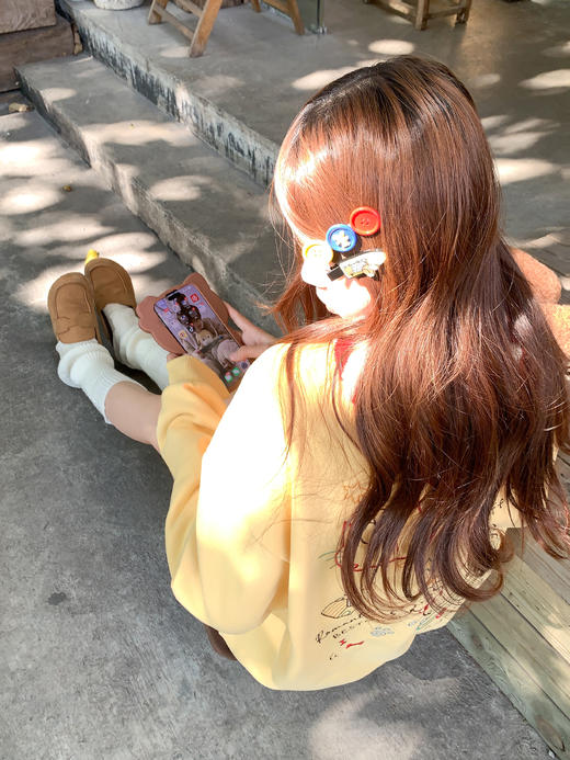 <曾小咸推荐>3.16现货秒杀 ！微信超特价！韩系多巴胺加绒卫衣 日常189.99 立减100 秒杀89.99！！ 商品图7