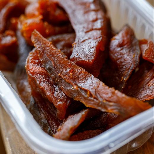 【金糯南瓜脯】全部手工去皮，只留下金灿灿的南瓜果肉精华，—入口软糯，满满原生南瓜香，0 钠、0 脂肪、高膳食纤维低GI，适合控糖人群，不加糖，自然甜。 商品图5