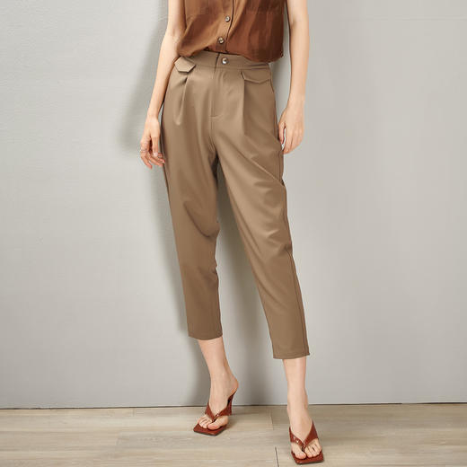 剩S 【九分收脚哈伦裤】新款秋季舒适百搭哈伦裤女式休闲裤 商品图1