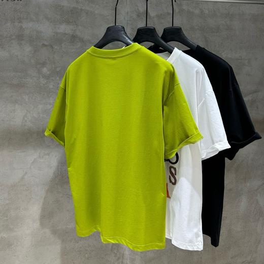 夏日休闲圆领字母彩绘印花男款T恤宽松欧美男装上衣   YLZ-W1116 商品图1