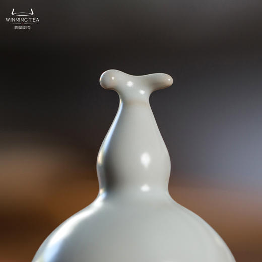 问鼎鼎峰系列月白老款葫芦茶宠（中） 商品图0