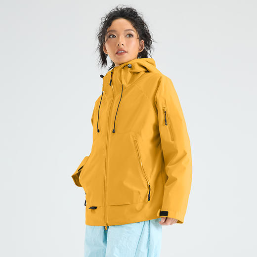 意大利Leaveland枫叶品牌 女短款26889/男女款26888冲锋外套 潮流版型 防水防风透气 商品图6