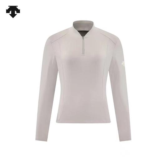 F031459女士一体绒户外运动训练跑步半拉链长袖 商品图9